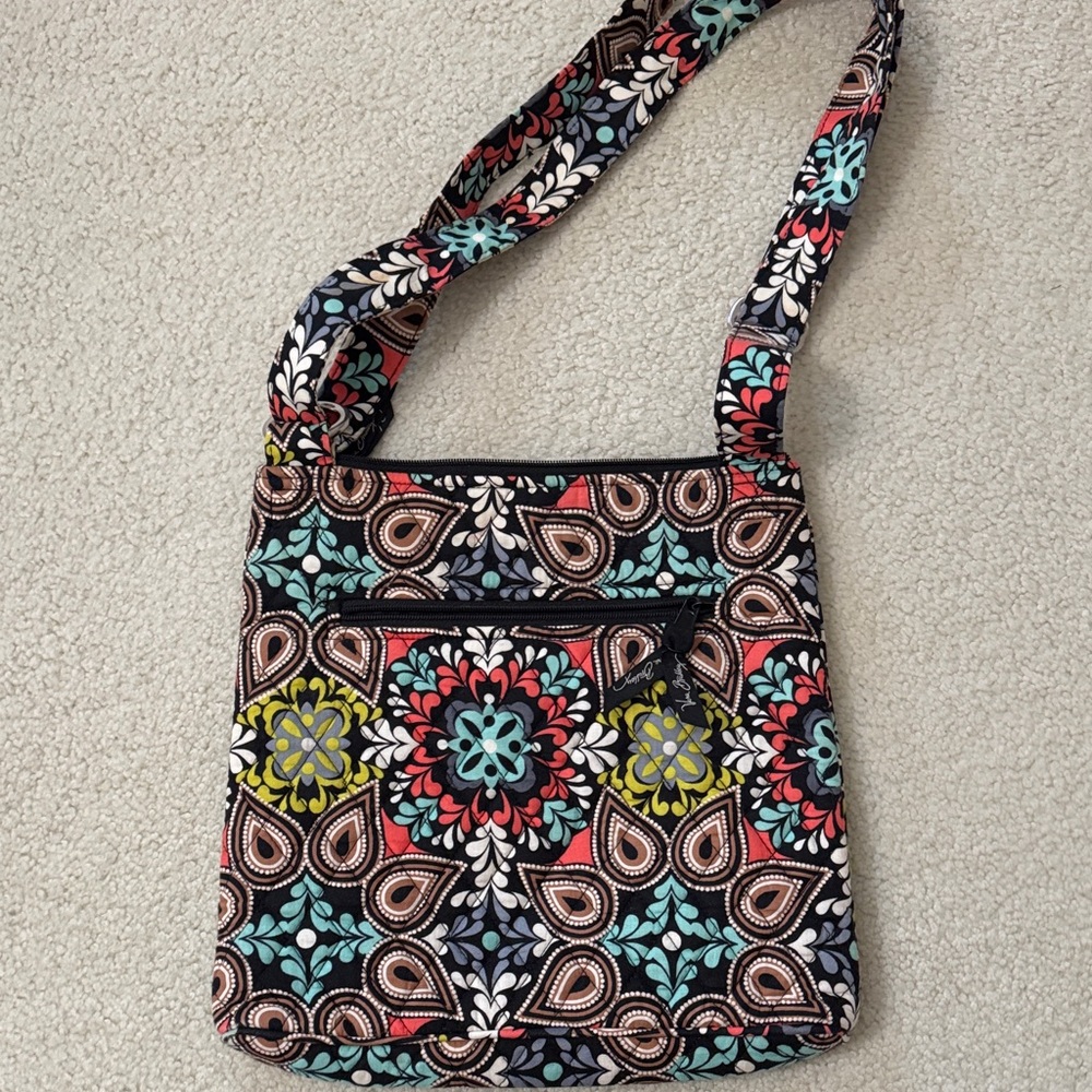 Vera Bradley Sierra Print Hipster Crossbody Quilted Bag